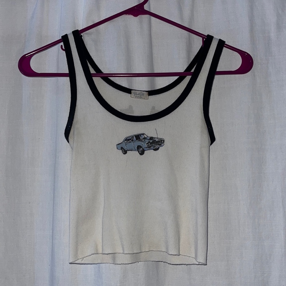 brandy melville cropped sports tank